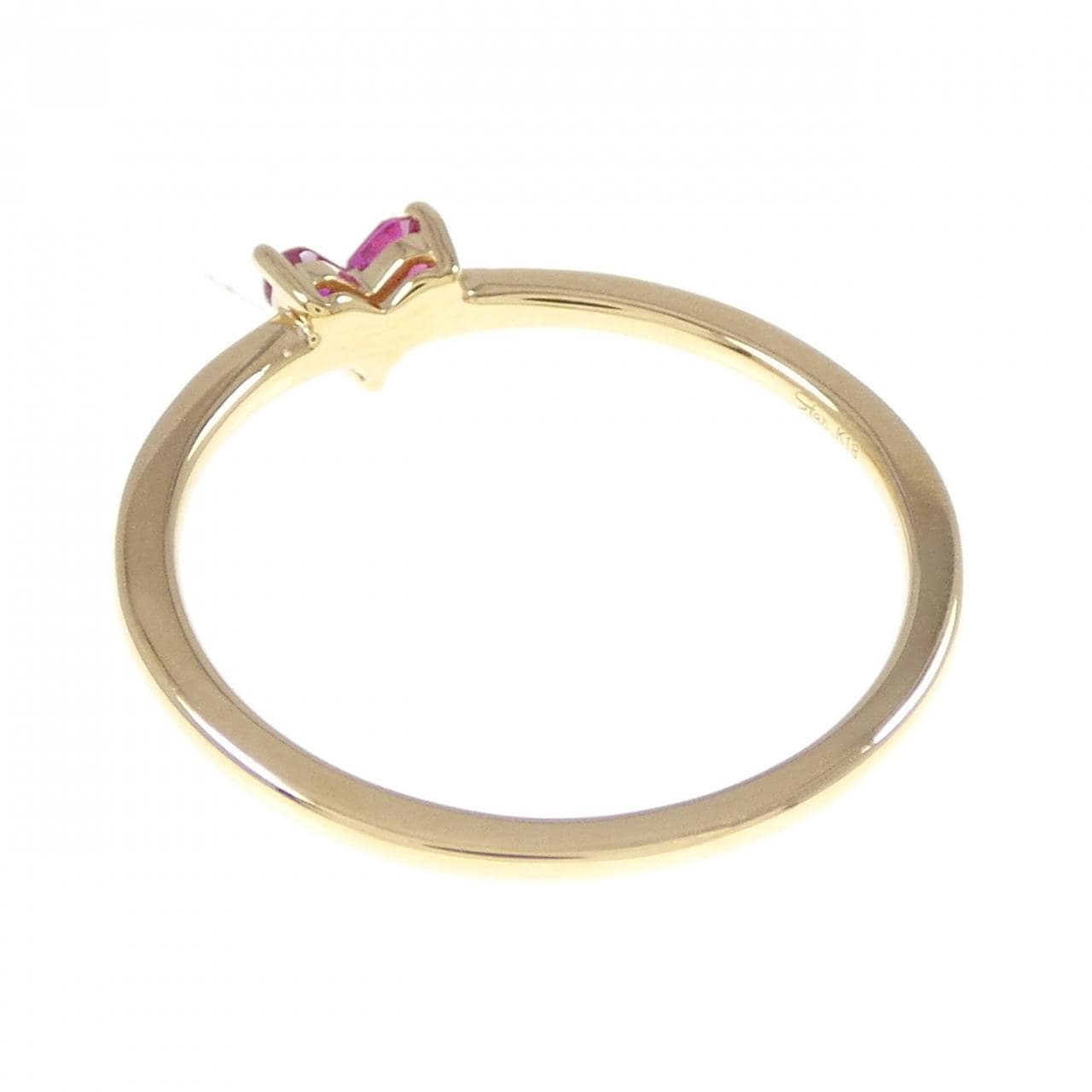スタージュエリー ミステリアスハート リング 0.15CT