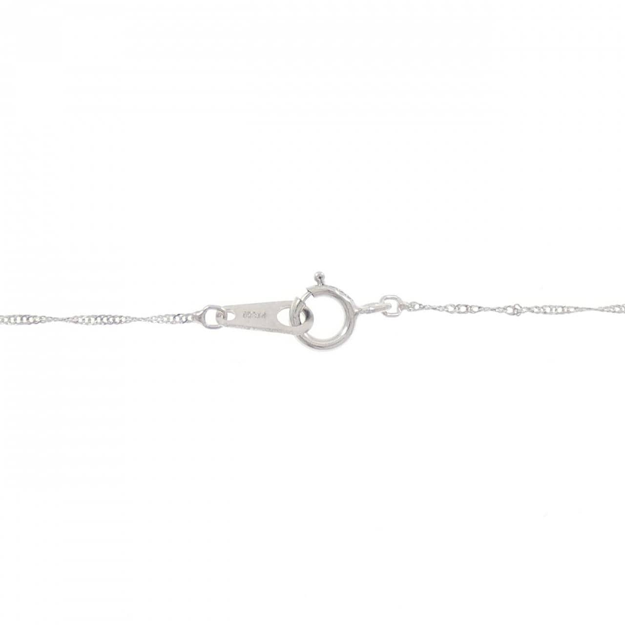 PT850/PT900 クロス ダイヤモンド ネックレス 0.25CT