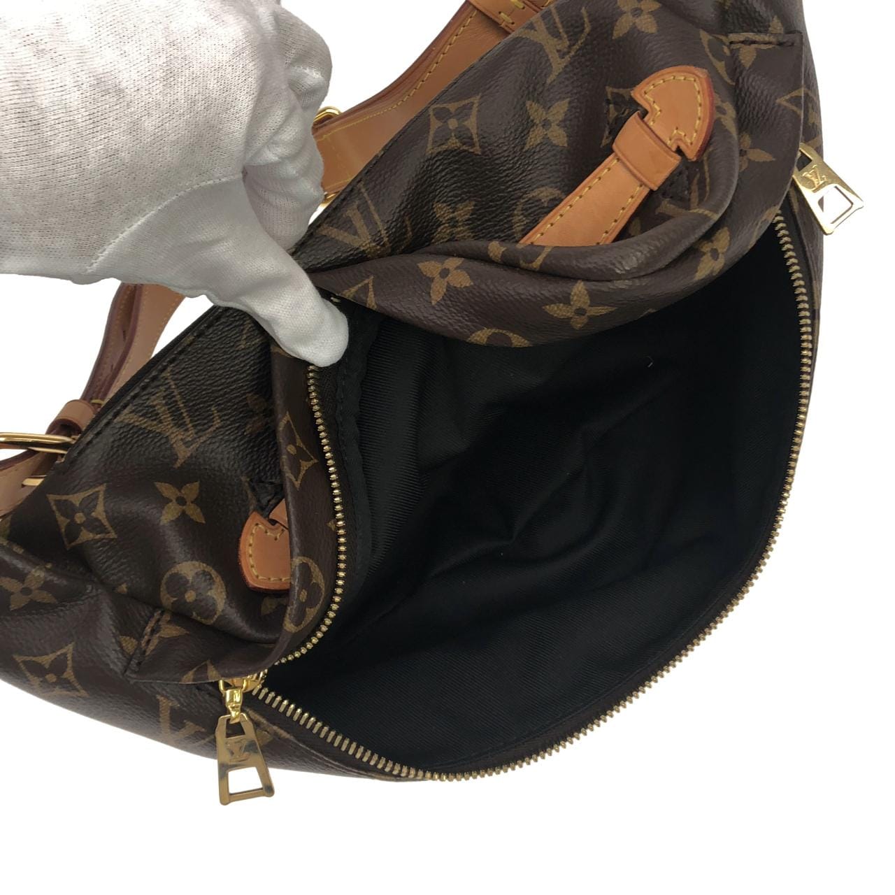 ルイヴィトン モノグラム バムバッグ M43644 ショルダーバッグ