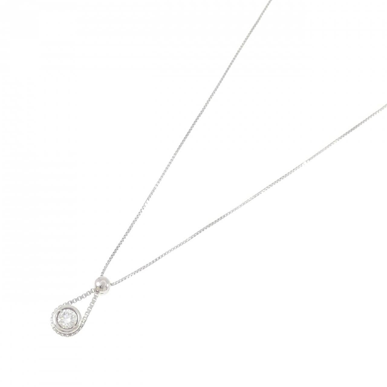 PT900/PT850 ダイヤモンド ネックレス 0.300CT