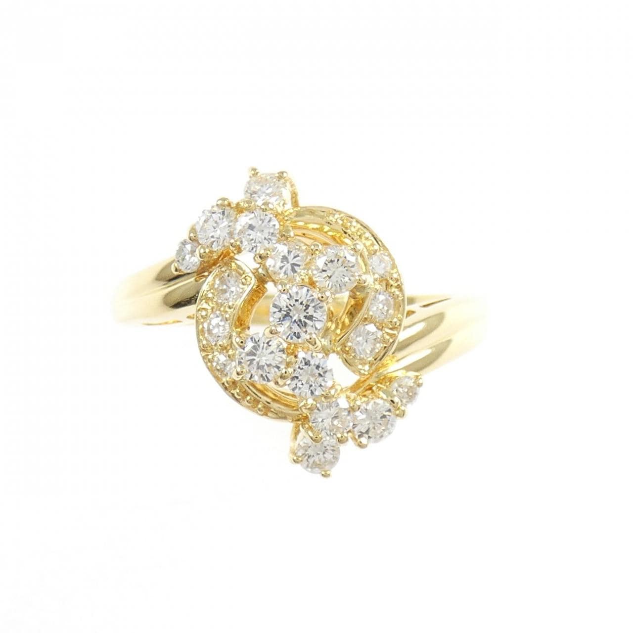 K18YG ダイヤモンド リング 0.50CT