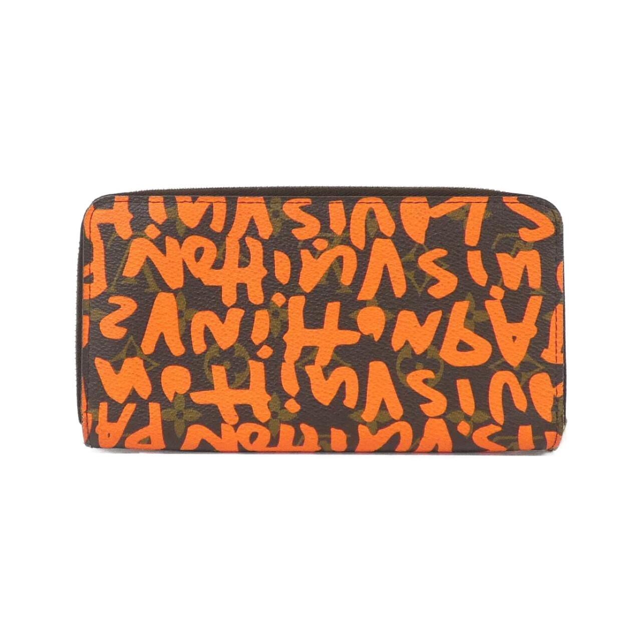 ルイヴィトン モノグラム グラフィティ(スティーブンスプラウス) ジッピー ウォレット M93711 財布