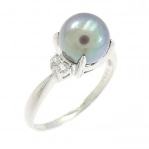 PT850 黒蝶パール リング 8.0mm