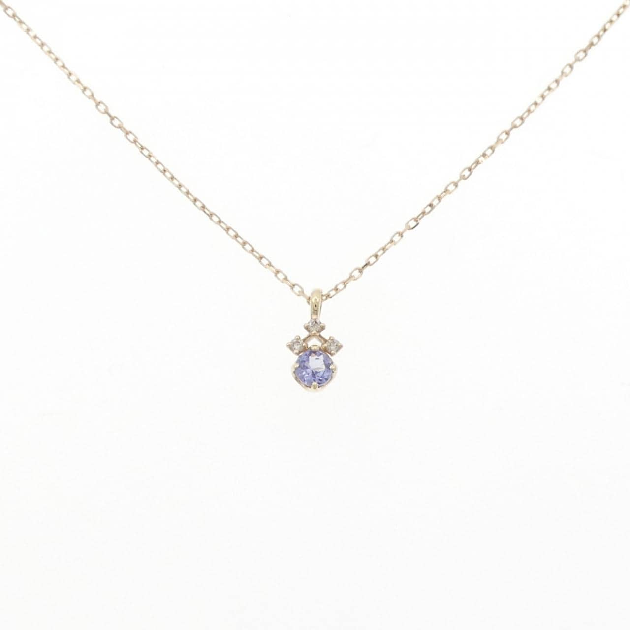 K10YG タンザナイト ネックレス