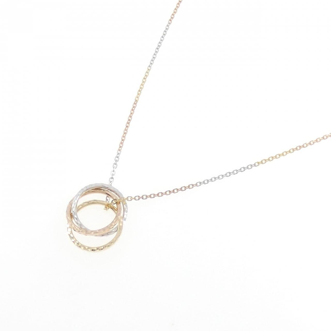 375スリーカラー ネックレス