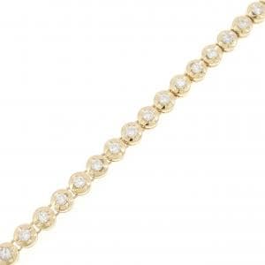 K18YG ダイヤモンド ブレスレット 1.00CT