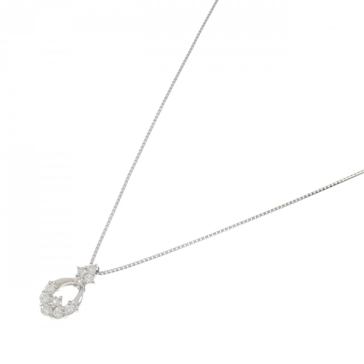 PT900/PT850 ダイヤモンド ネックレス 0.25CT
