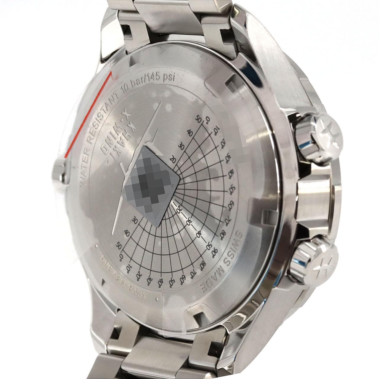 【新品】ハミルトン カーキアビエーションX-WIND GMTクロノ H779220/H77922141 SS クォーツ