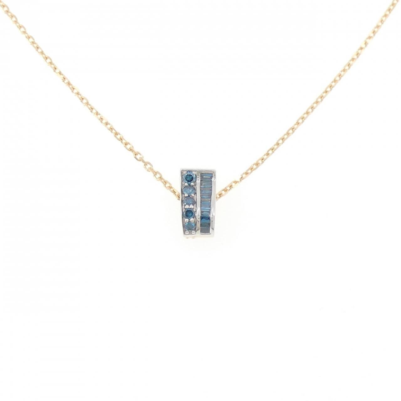 ジーエスティービー ダイヤモンド ネックレス 0.37CT