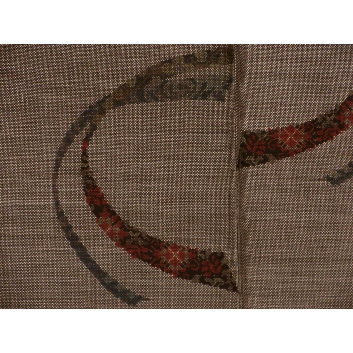 紬　九マルキ【大島紬】