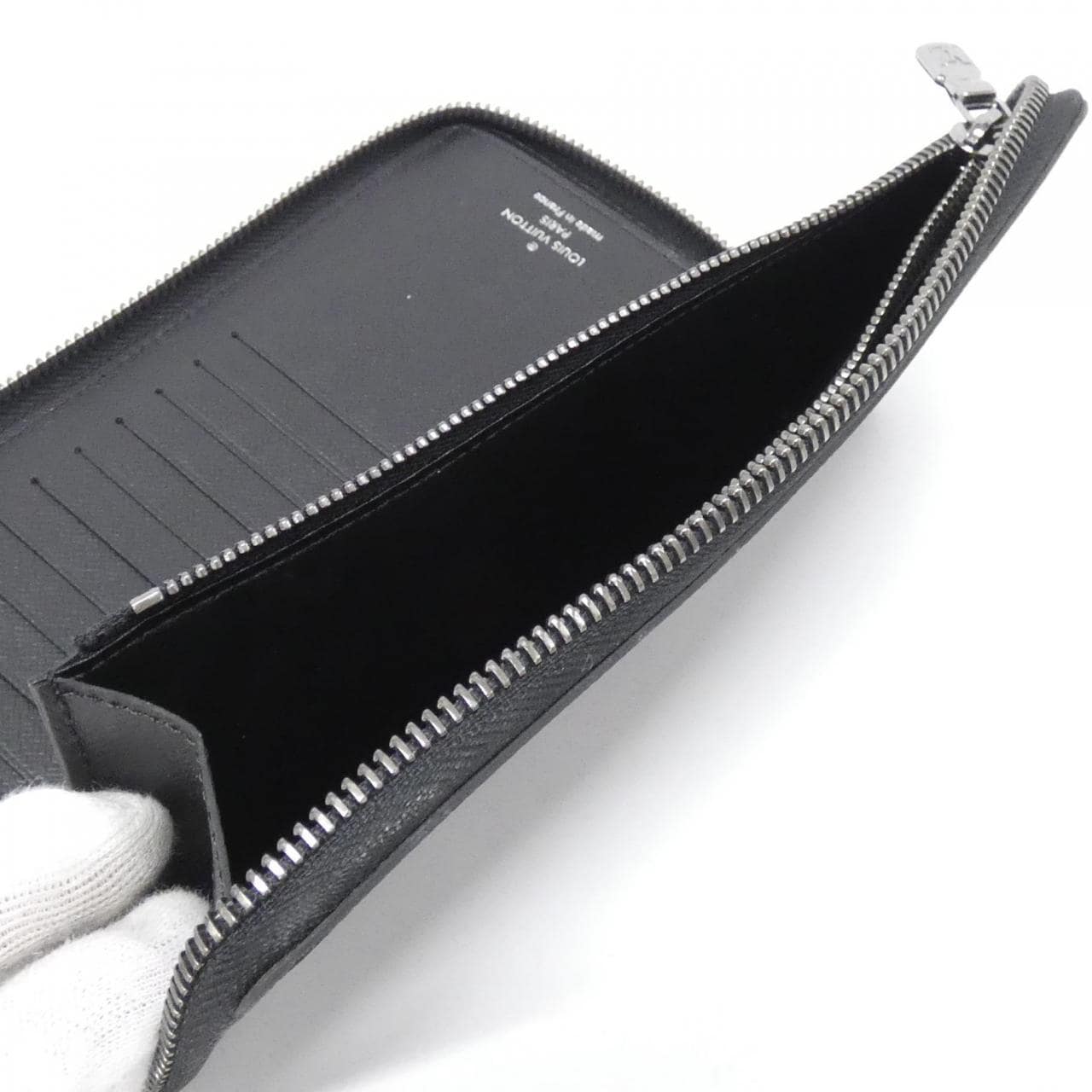 ルイヴィトン モノグラム エクリプス ジッピー ウォレット ヴェルティカル M62295 財布