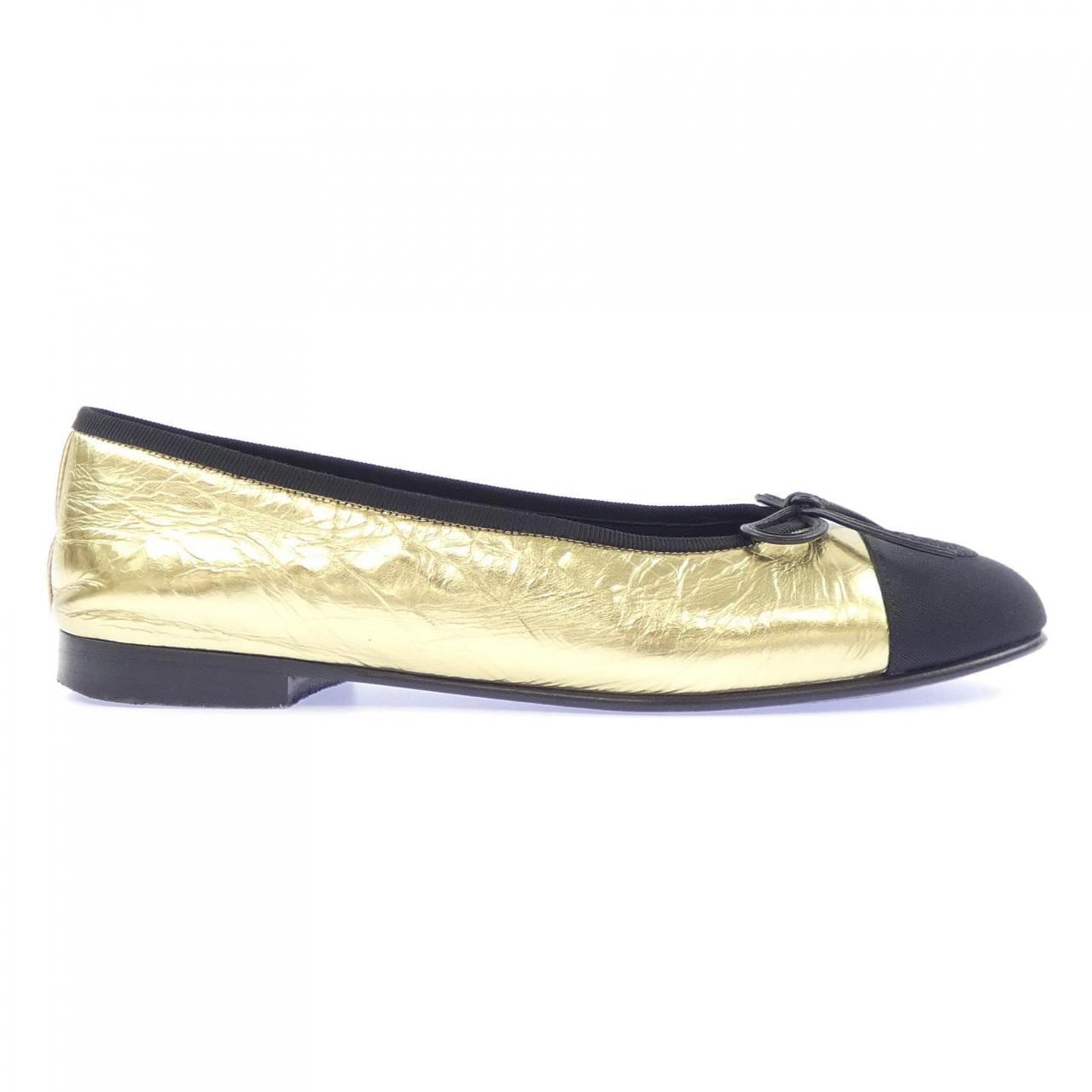 シャネル CHANEL G36490 フラットシューズ