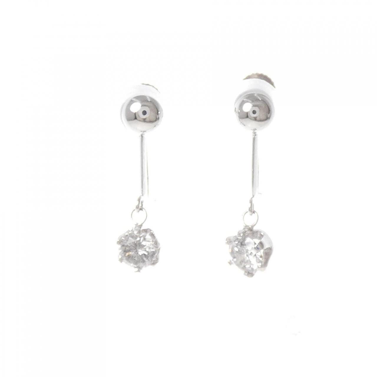 PT900 ダイヤモンド イヤリング 0.5CT