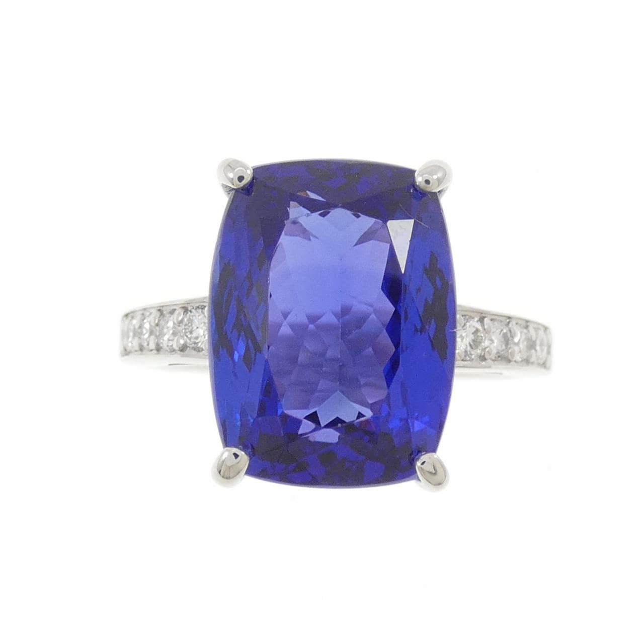PT900 Tanzanite Ring 8.87 CT
