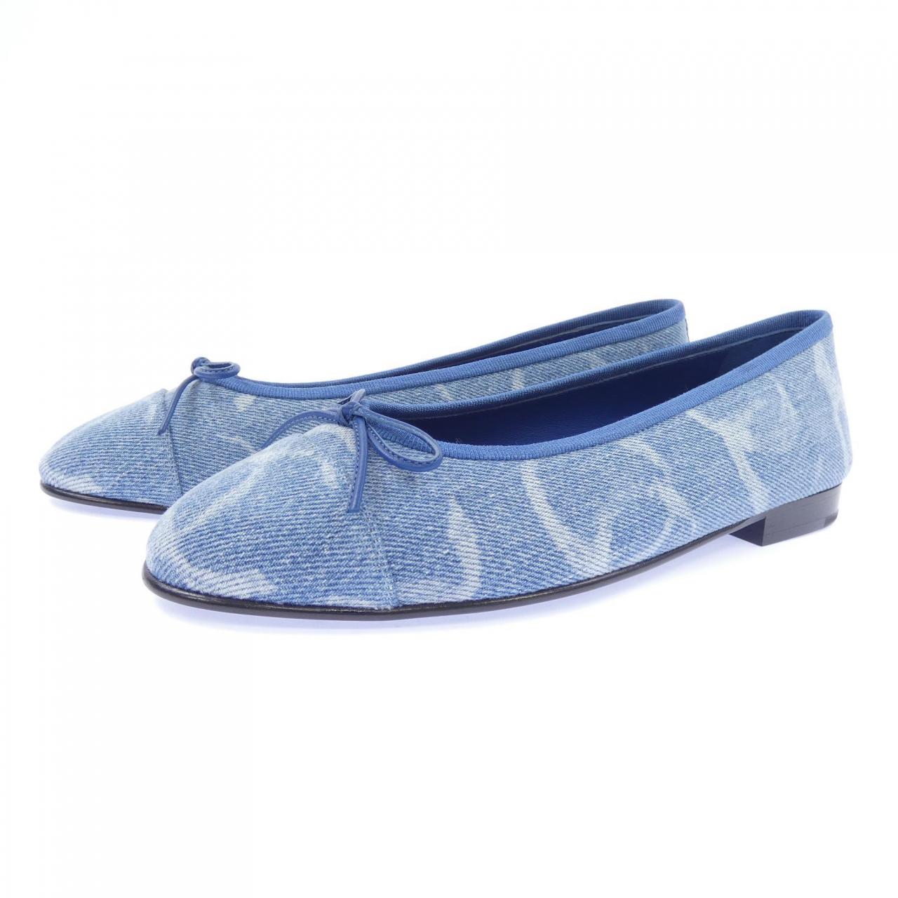 シャネル CHANEL バレリーナ G02819B13976 フラットシューズ