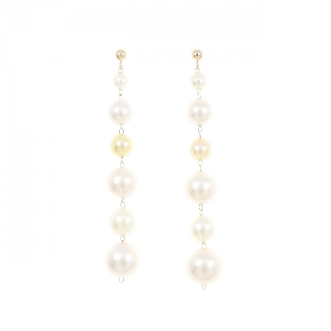 K14YG アコヤパール ピアス