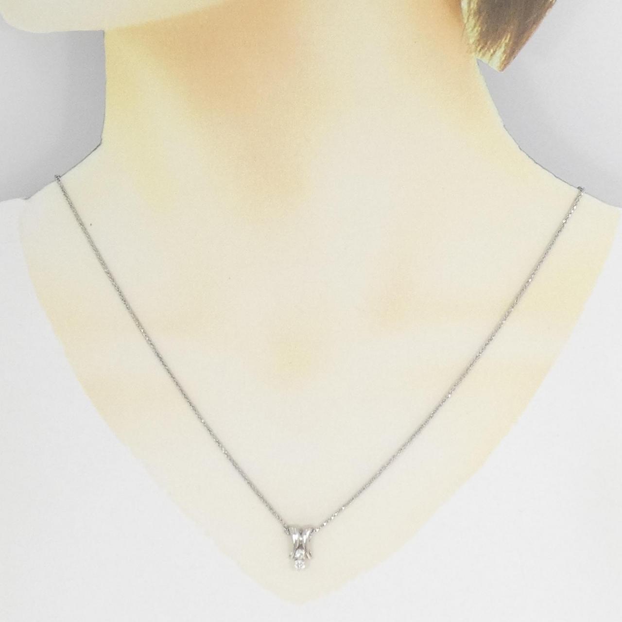 PT900/PT850 ダイヤモンド ネックレス 0.15CT