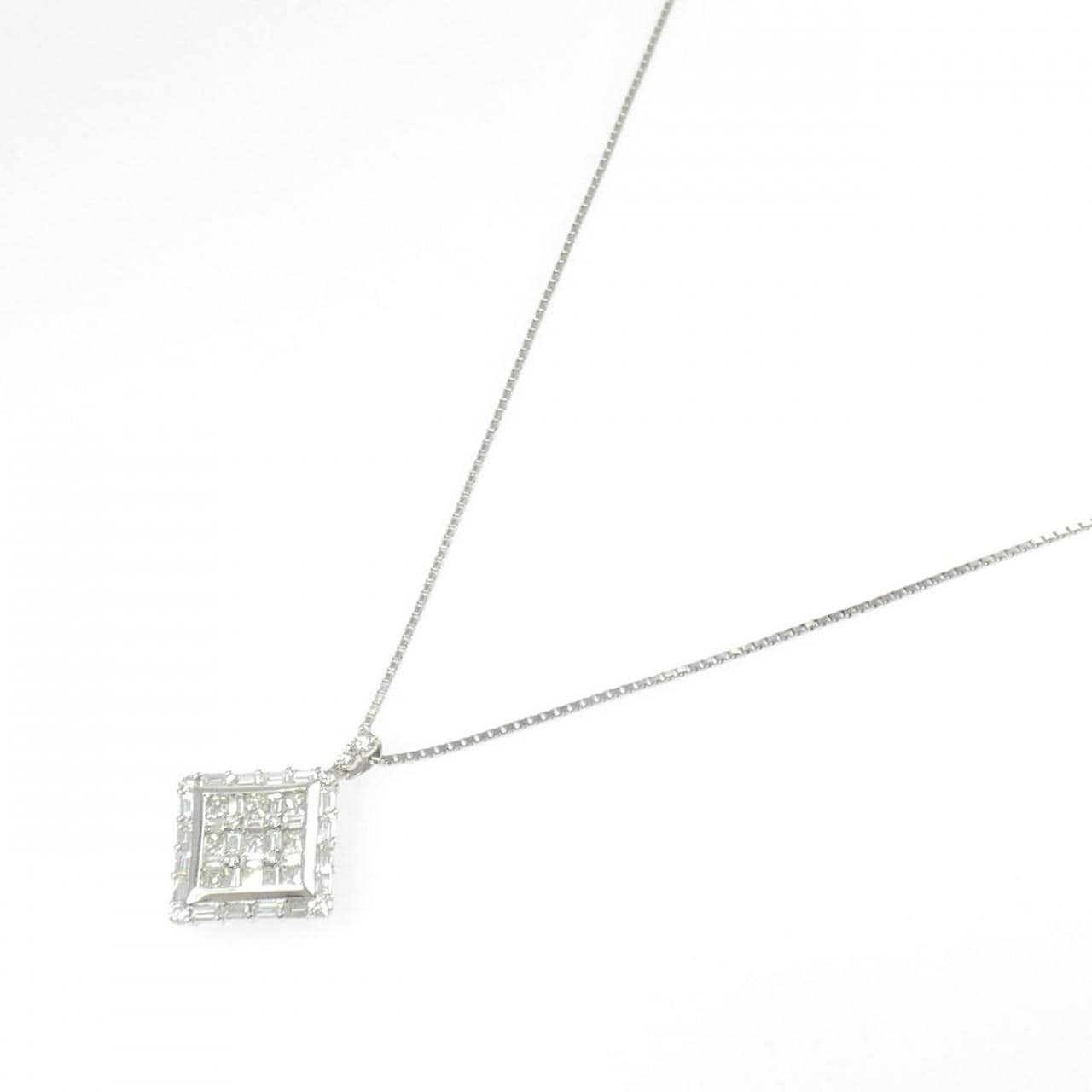 PT900/PT850 ダイヤモンド ネックレス 1.50CT
