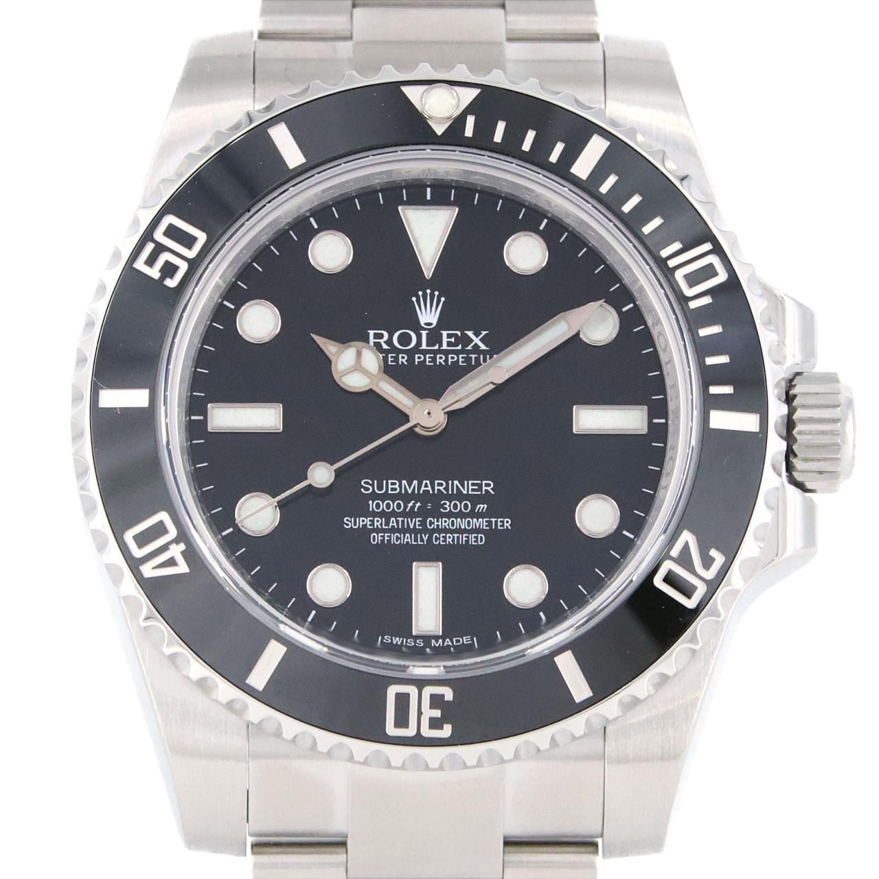 ROLEX Submariner 114060 SS Automatic random number