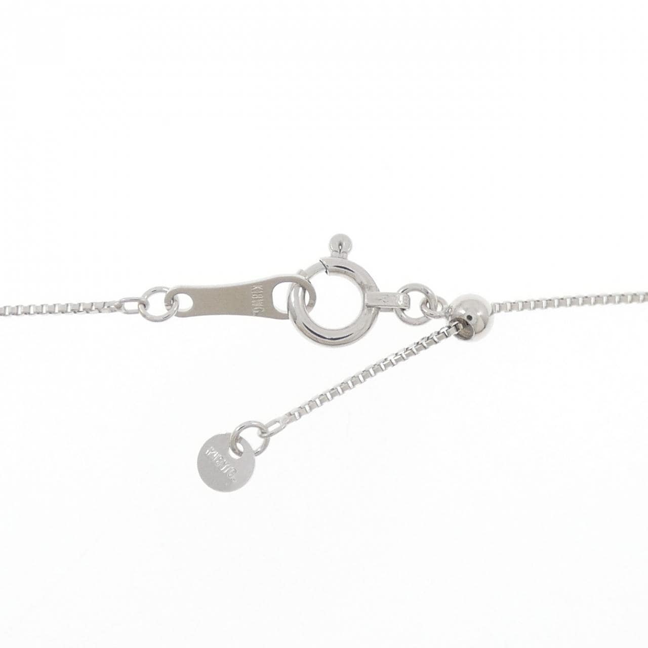 K18WG ダイヤモンド ネックレス 0.50CT