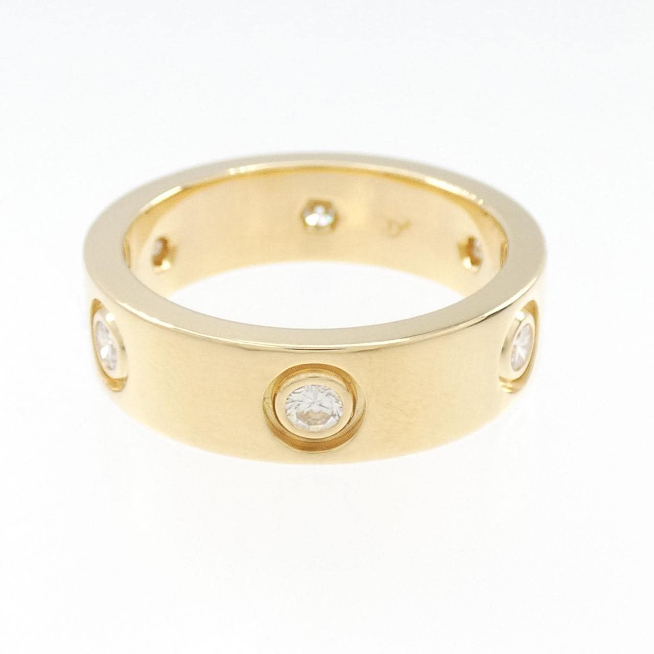 CARTIER LOVE全鑽戒指