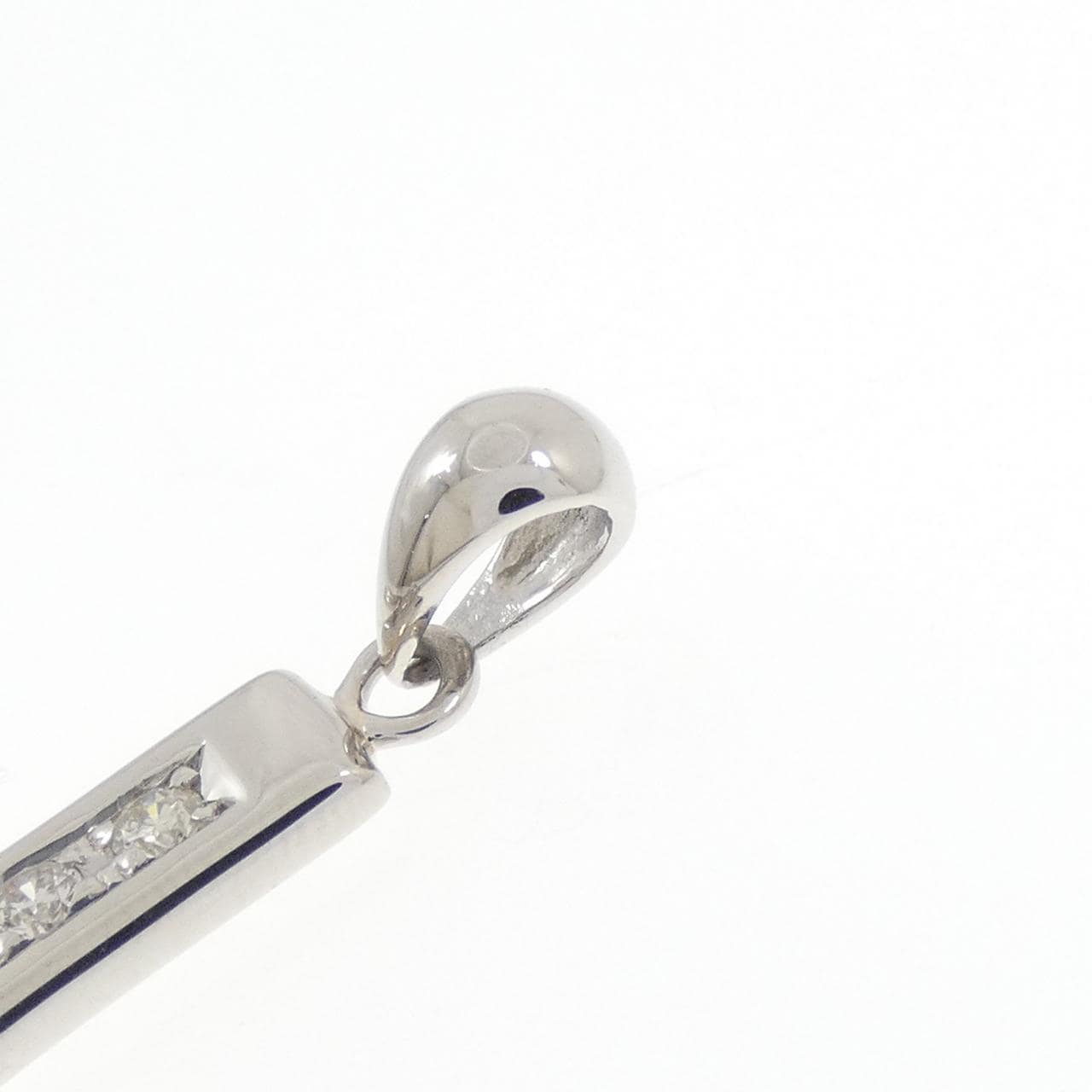 PT900 クロス ダイヤモンド ペンダント 0.535CT