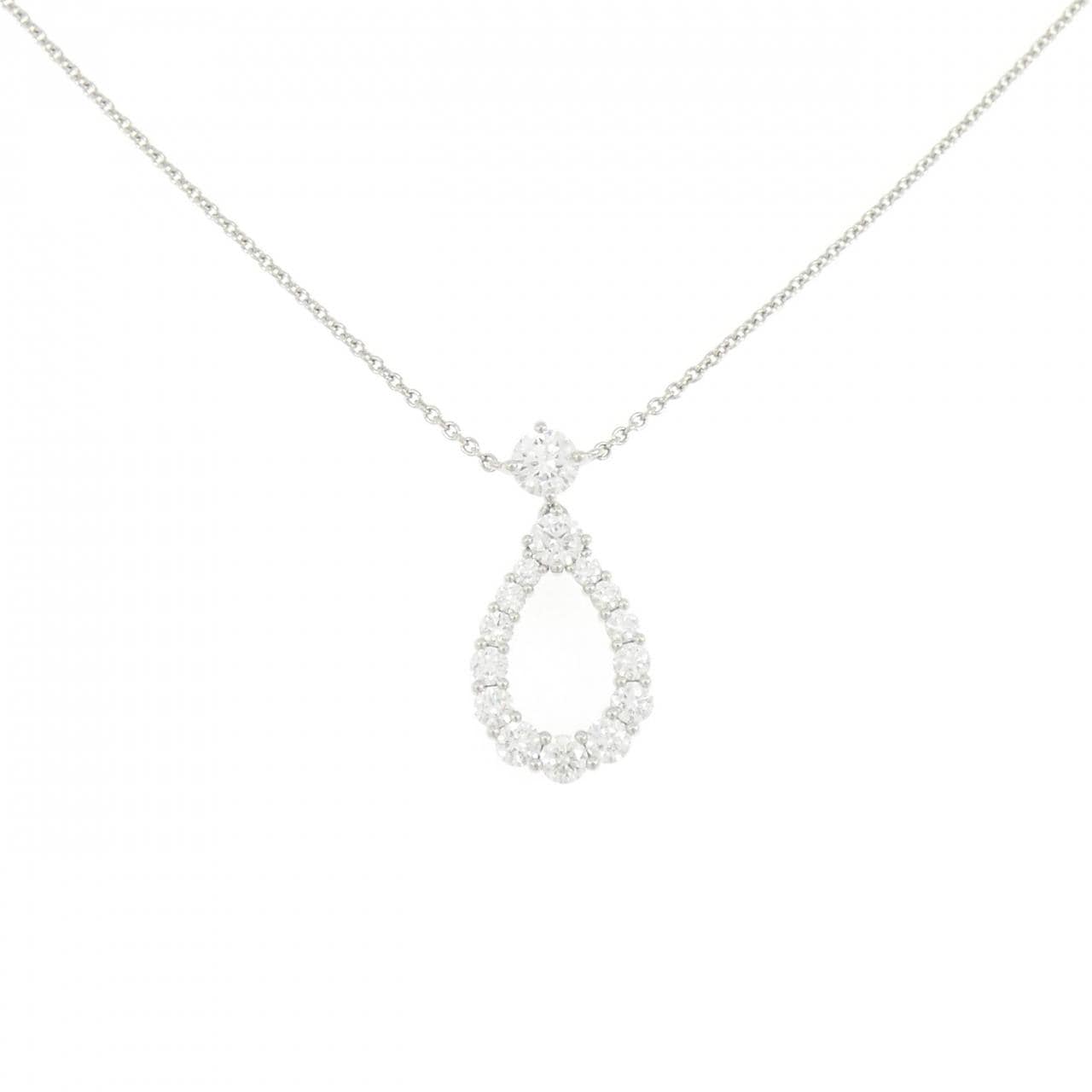 ハリーウィンストン ループ エクストララージ ネックレス 0.26CT