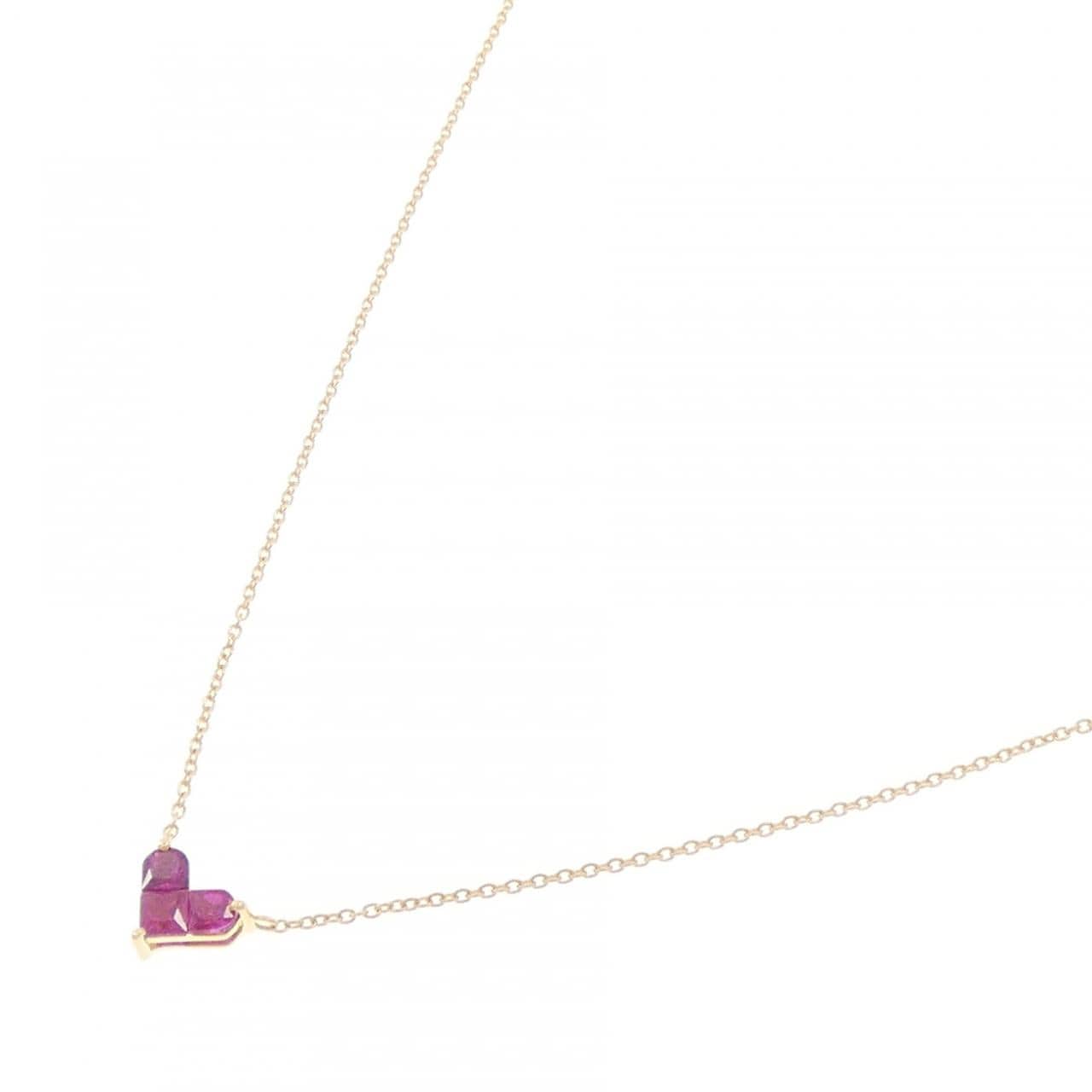 スタージュエリー ミステリアスハート ネックレス 0.32CT