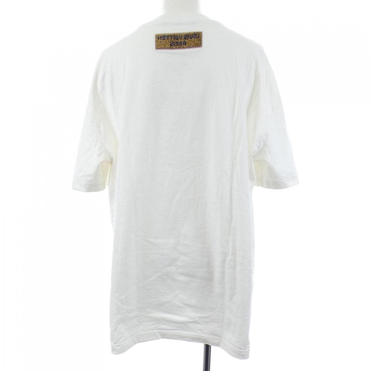 ルイヴィトン LOUIS VUITTON エンブロイダードビーズコットンTシャツ HPY35WNPG Tシャツ