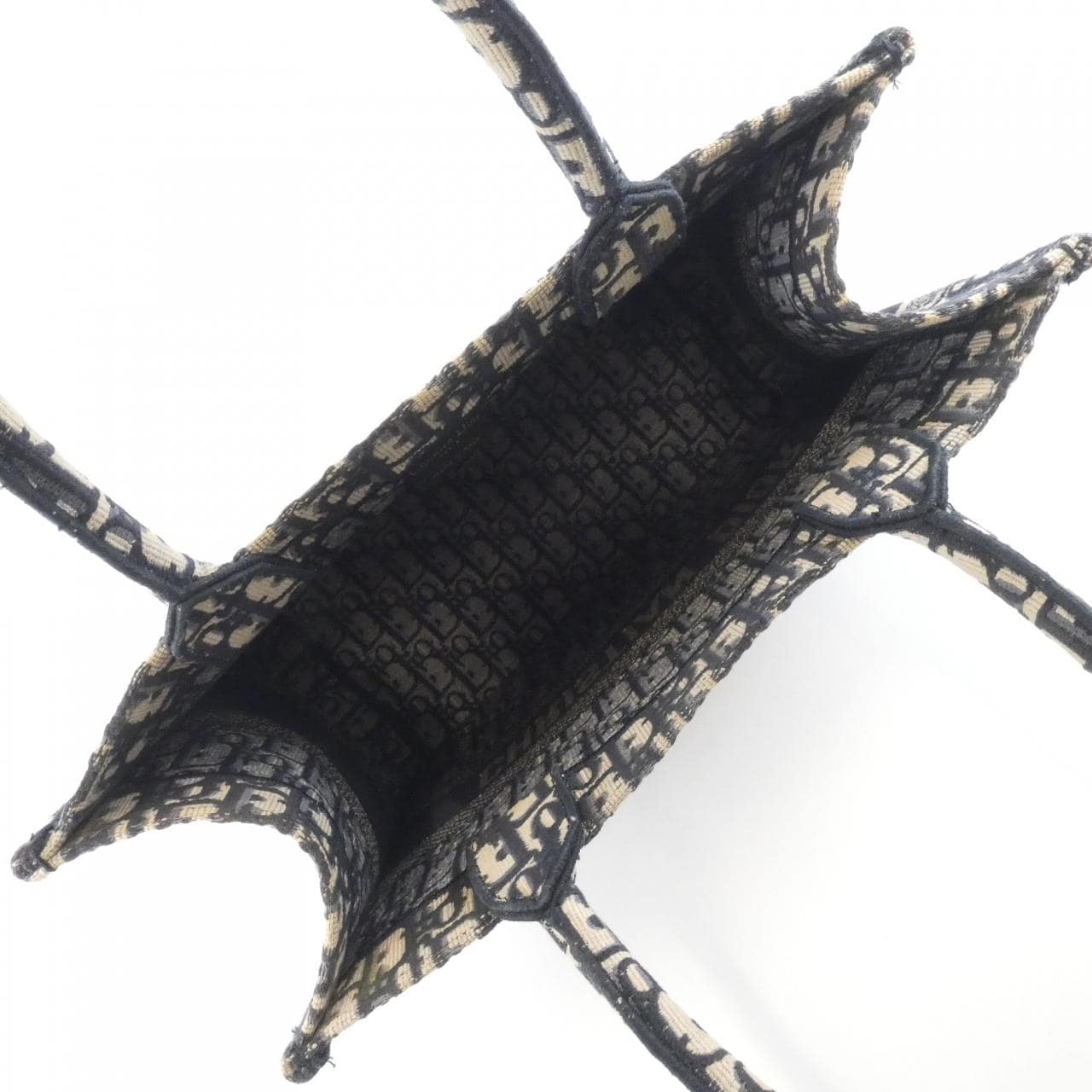 クリスチャンディオール DIOR OBLIQUE ディオール ブック トート ミディアム M1296ZRIW バッグ