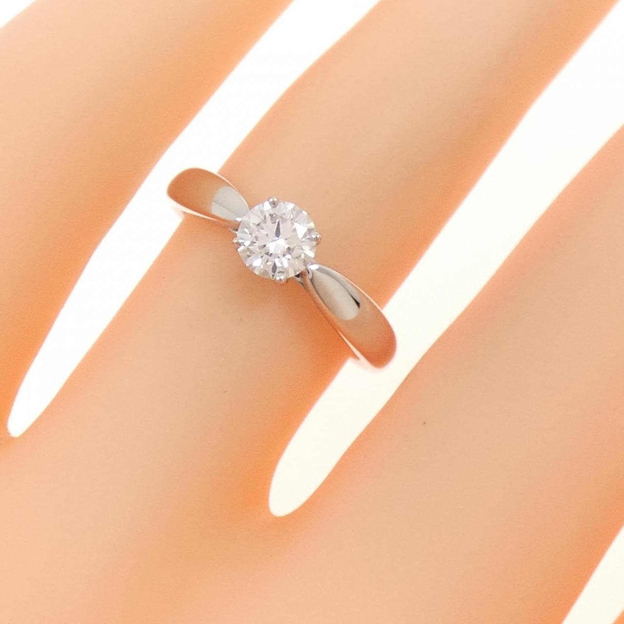 ティファニー ハーモニー リング 0.36CT I VS1 3EXT