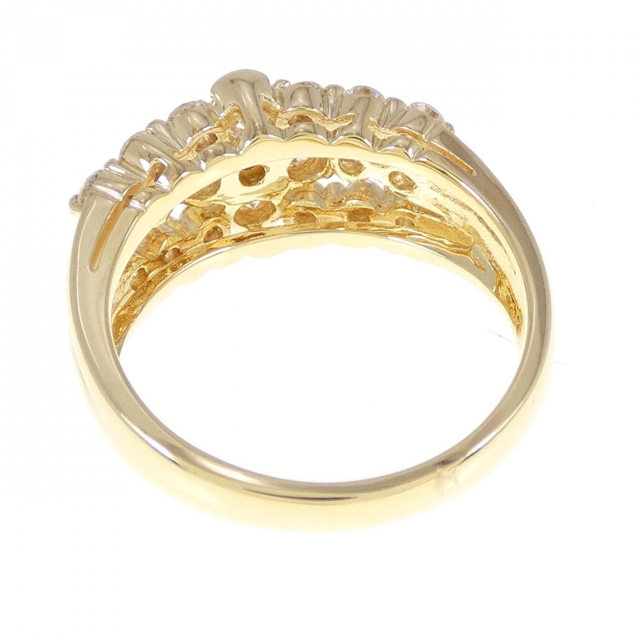 K18YG ダイヤモンド リング 1.00CT