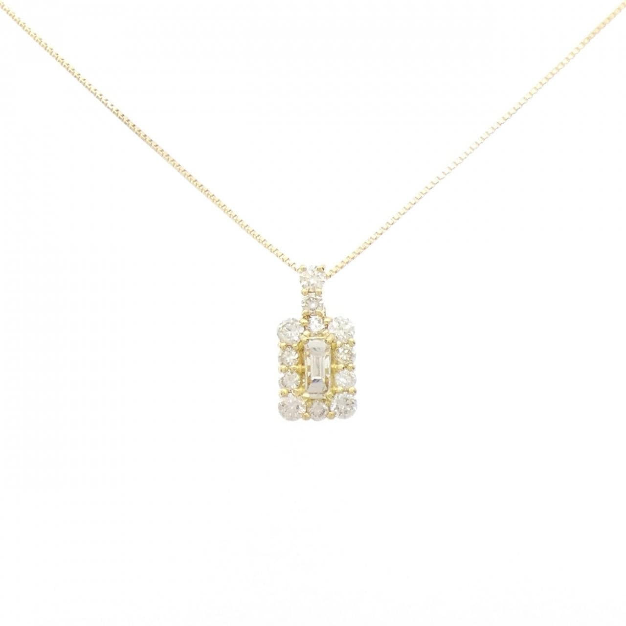【新品】K18YG ダイヤモンド ネックレス 0.17CT