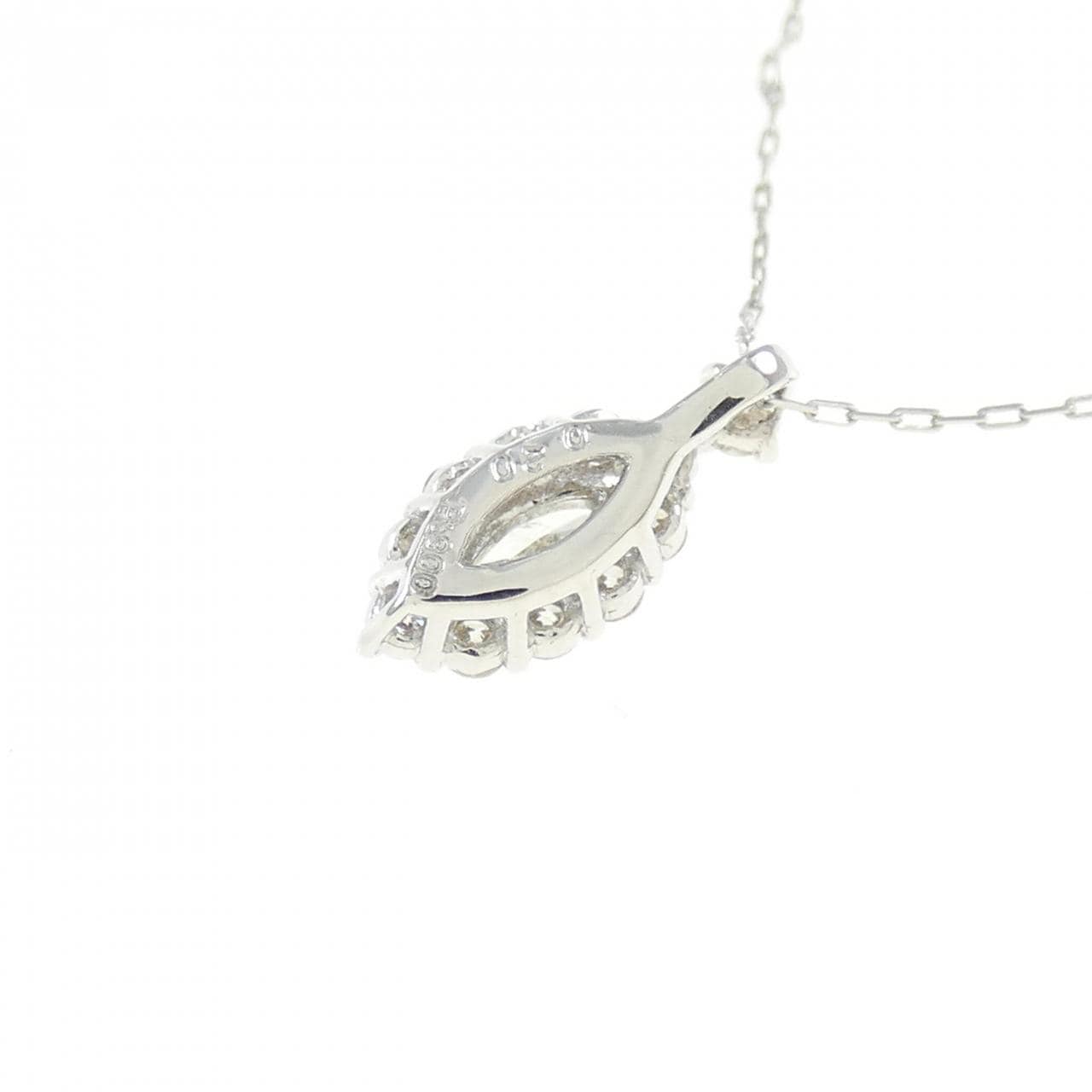 【新品】PT900/PT850 ダイヤモンド ネックレス 0.20CT