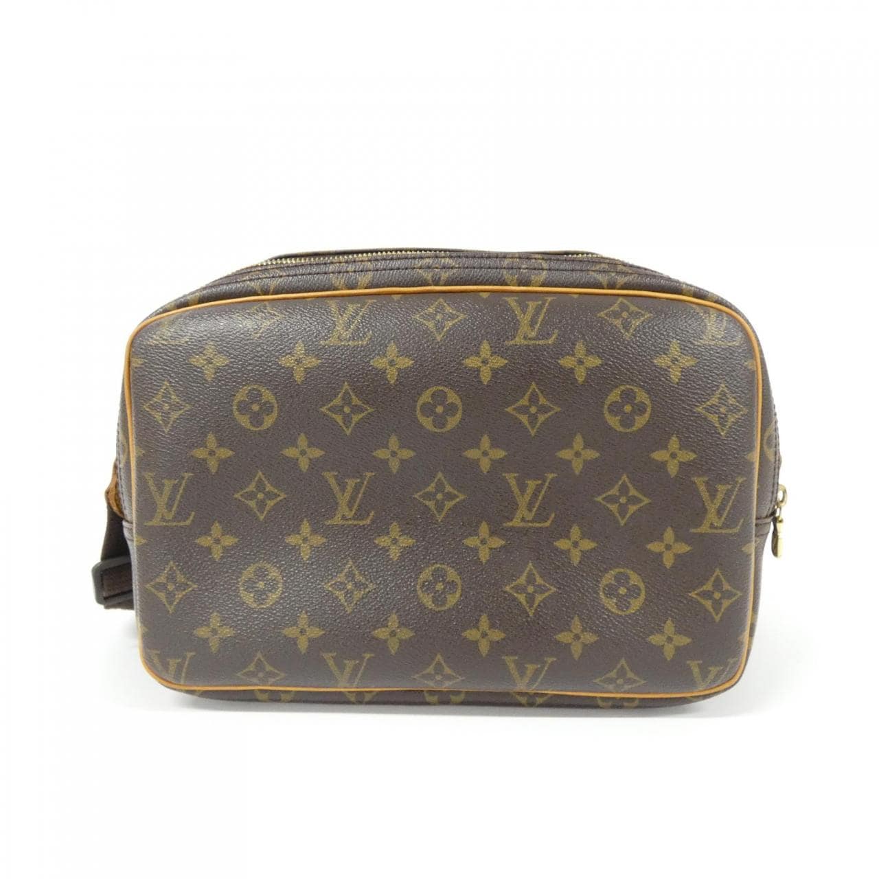 LOUIS VUITTON Monogram Reporter 28 公分 M45254 單肩包