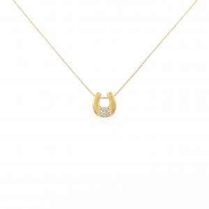 ジーエスティービー ダイヤモンド ネックレス 0.12CT