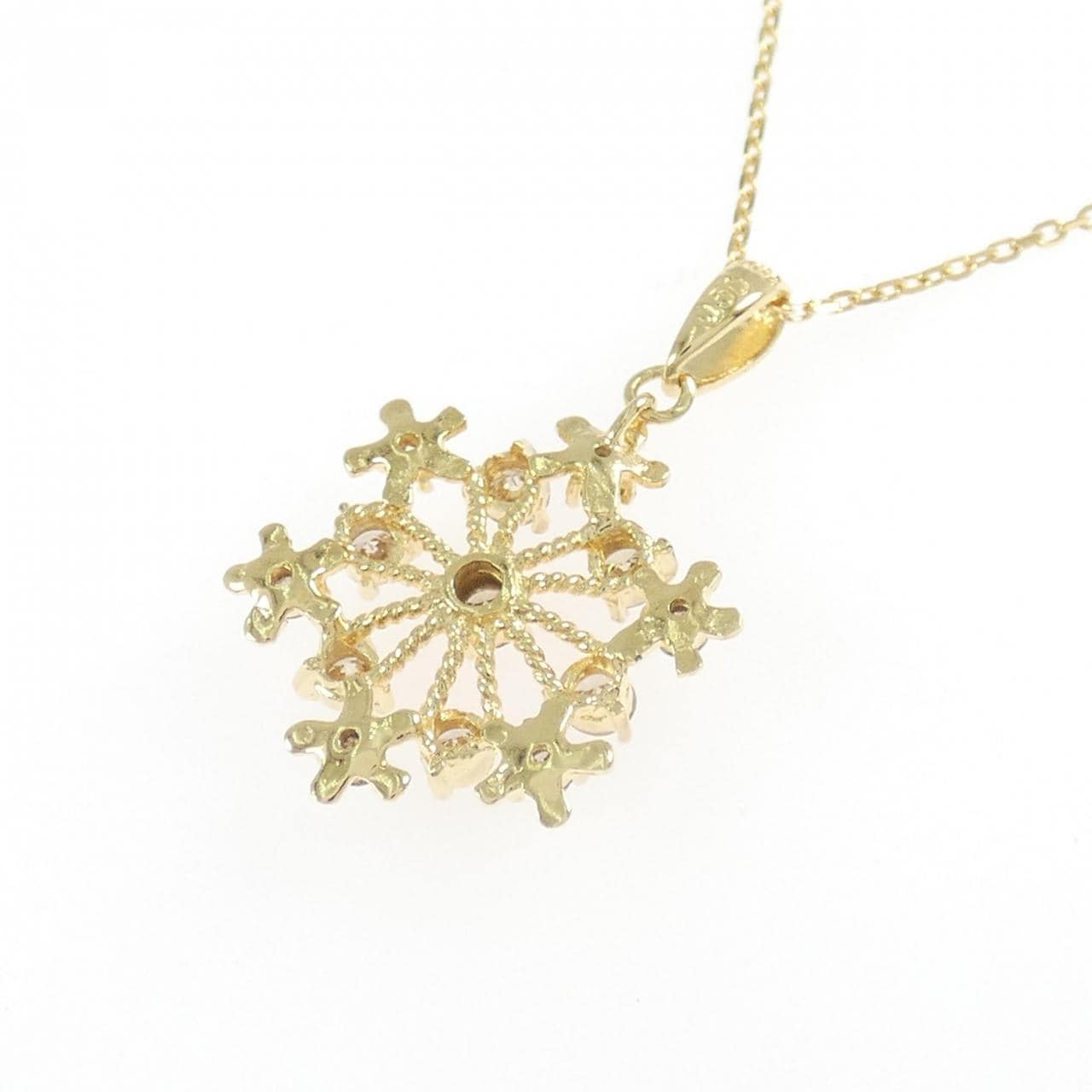 K18YG ダイヤモンド ネックレス 0.50CT