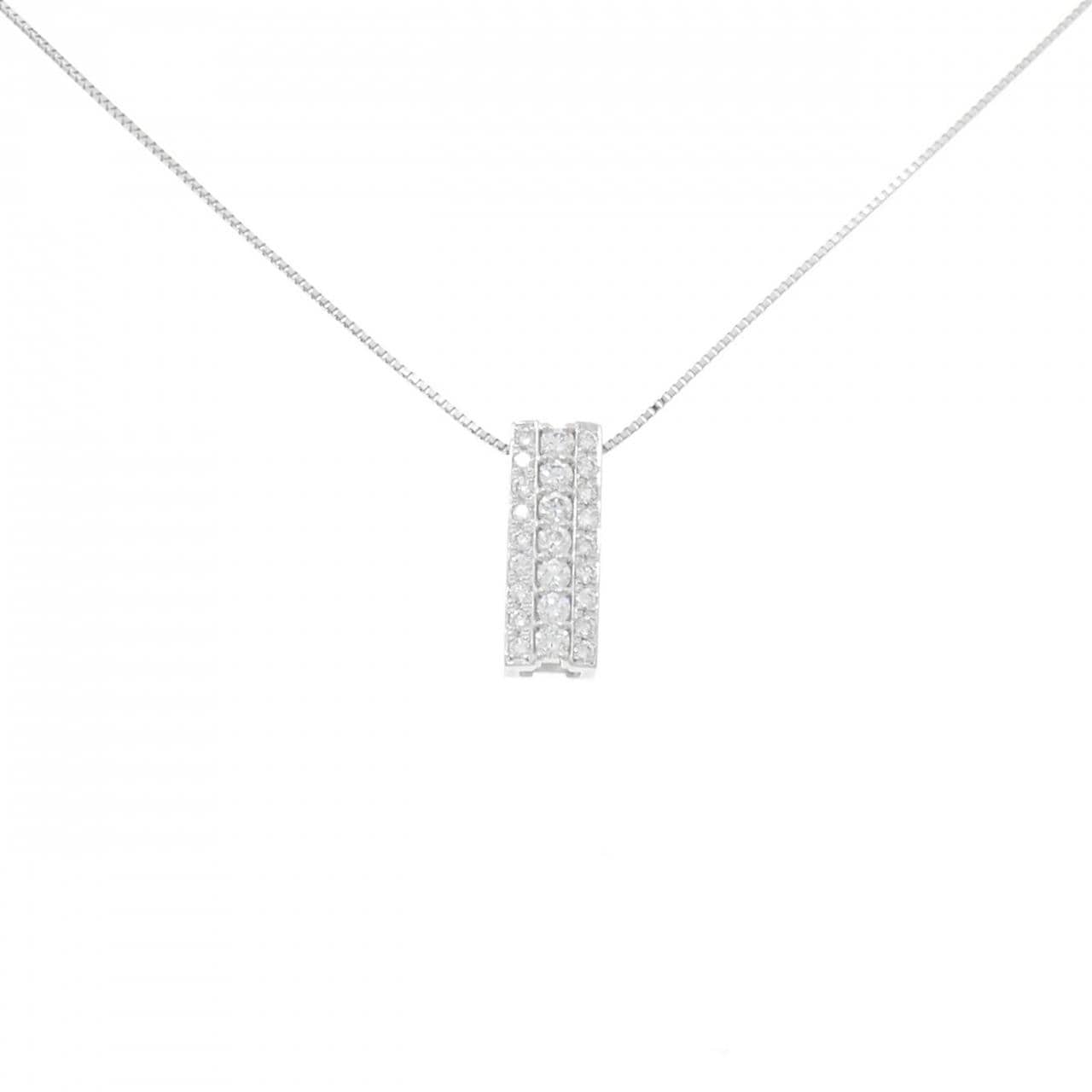 PT900/PT850 ダイヤモンド ネックレス 0.50CT