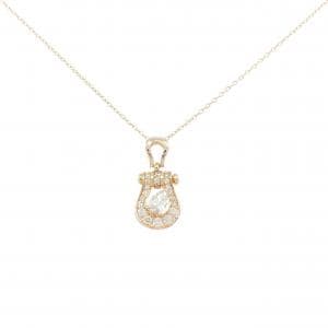 K18PG ダイヤモンド ネックレス 0.16CT
