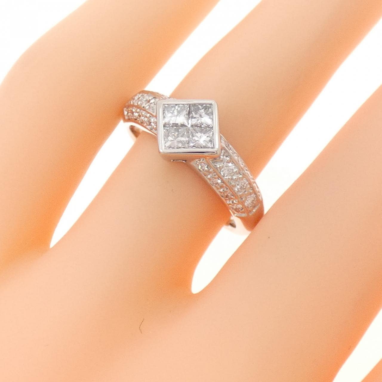 PT900 ダイヤモンド リング 0.50CT