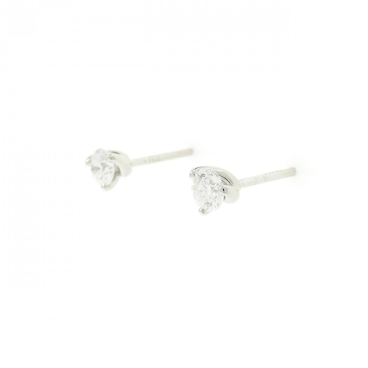 PT900 ダイヤモンド ピアス 0.50CT