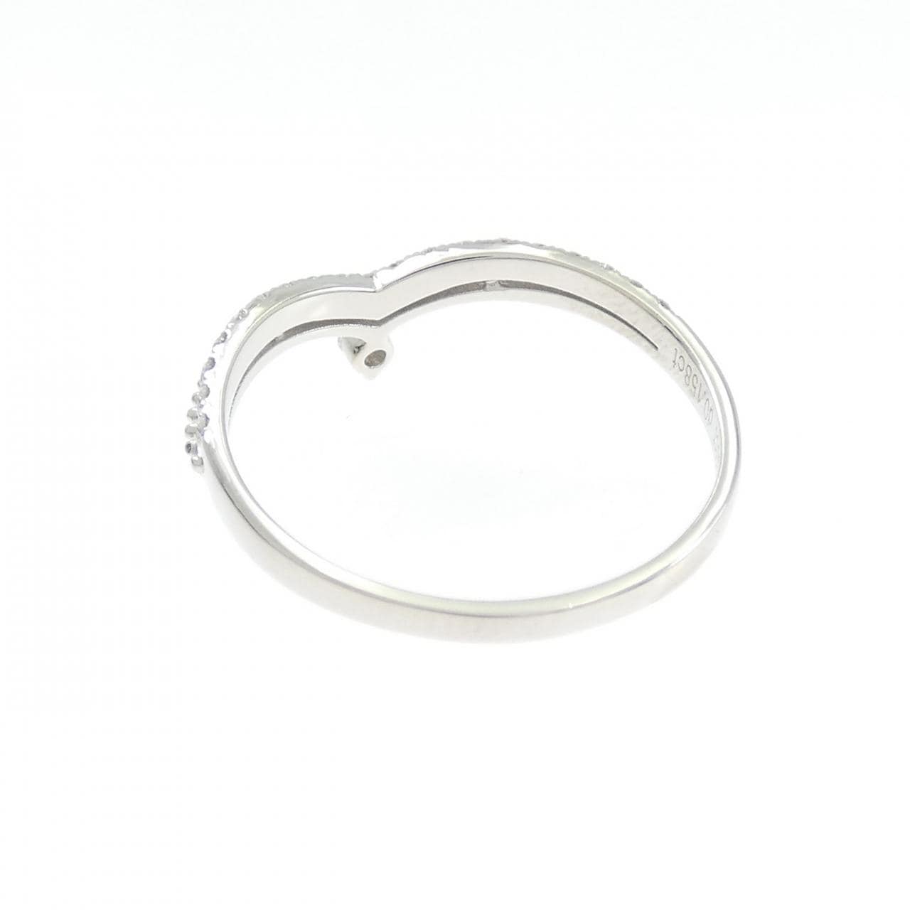 PT950 ダイヤモンド リング 0.033CT