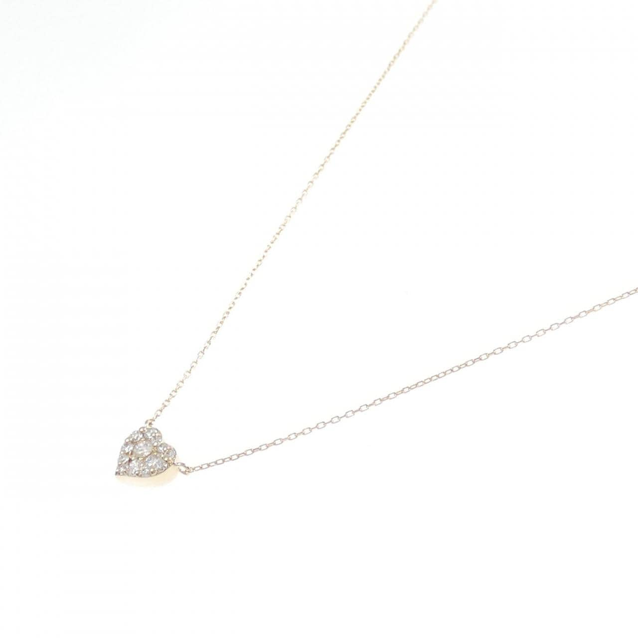 PONTE VECCHIO Heart Diamond Necklace 0.13CT