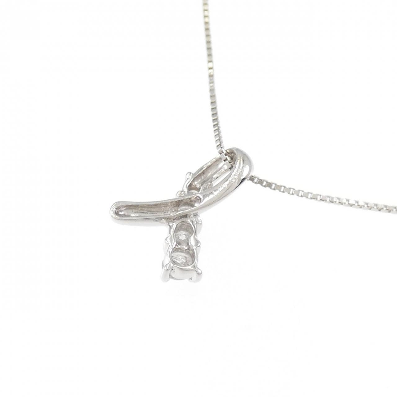 PT900/PT850 ダイヤモンド ネックレス 0.17CT