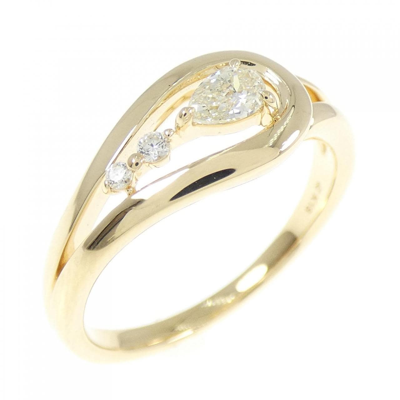 4゜C Diamond ring