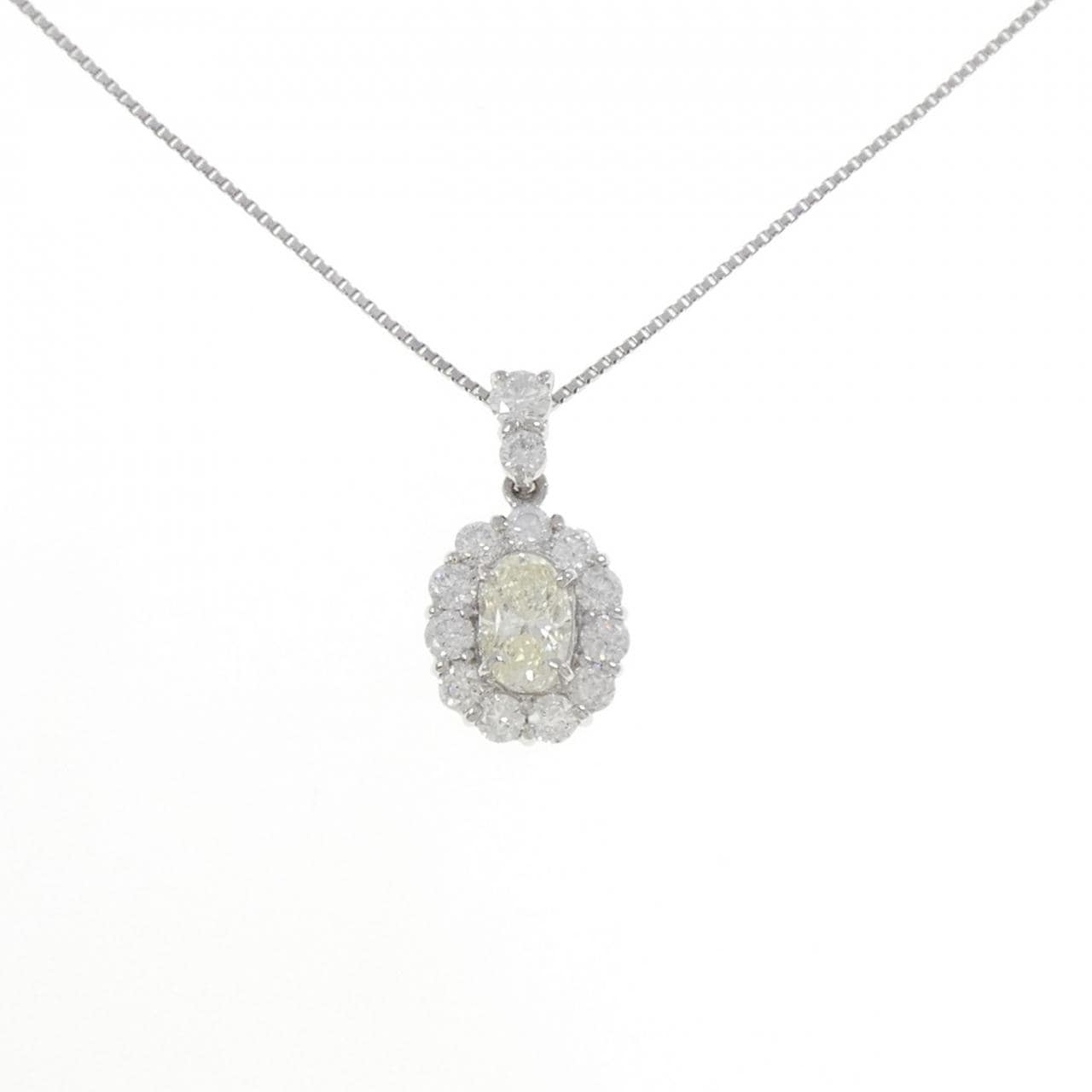PT900/PT850 ダイヤモンド ネックレス 0.601CT