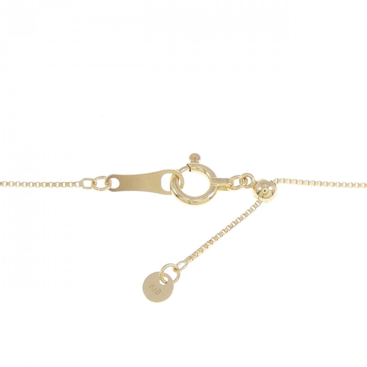 K18YG ダイヤモンド ネックレス 0.50CT