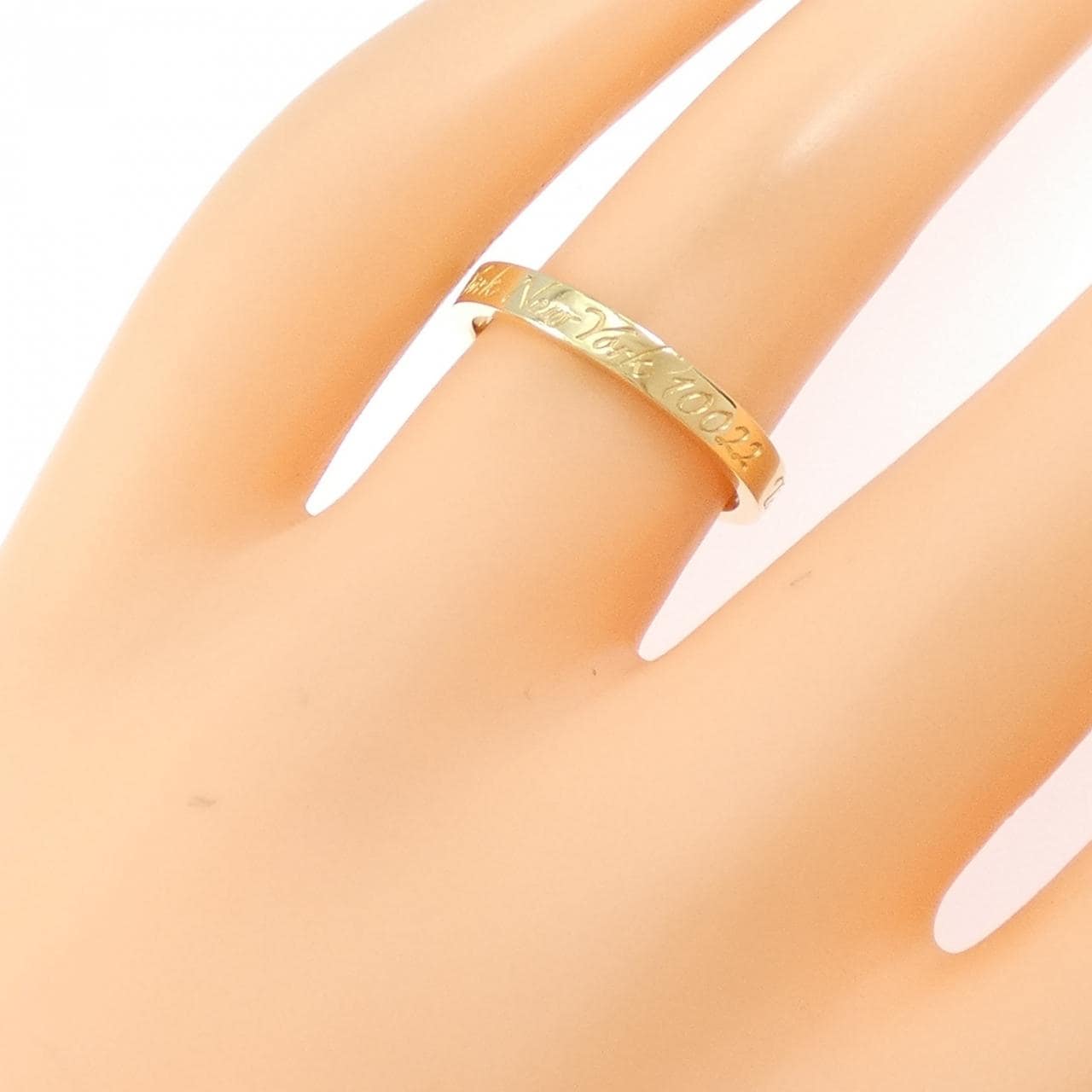 ティファニー ノーツ ナロー リング