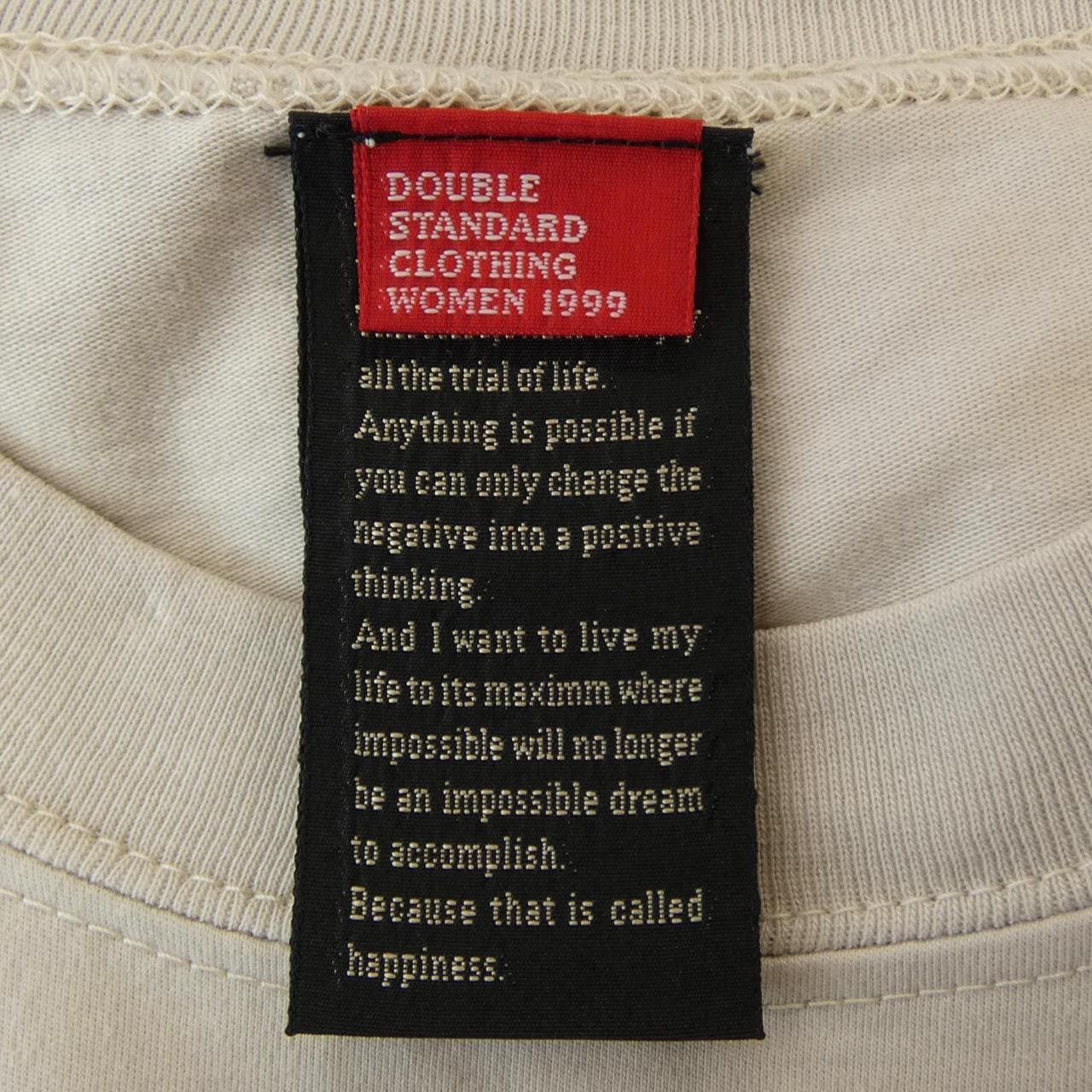 ダブルスタンダード DOUBLE STANDARD Tシャツ