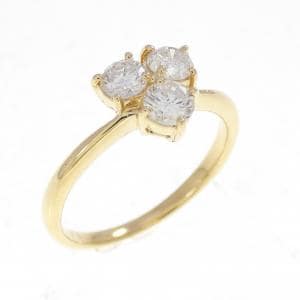K18YG ダイヤモンド リング 0.50CT